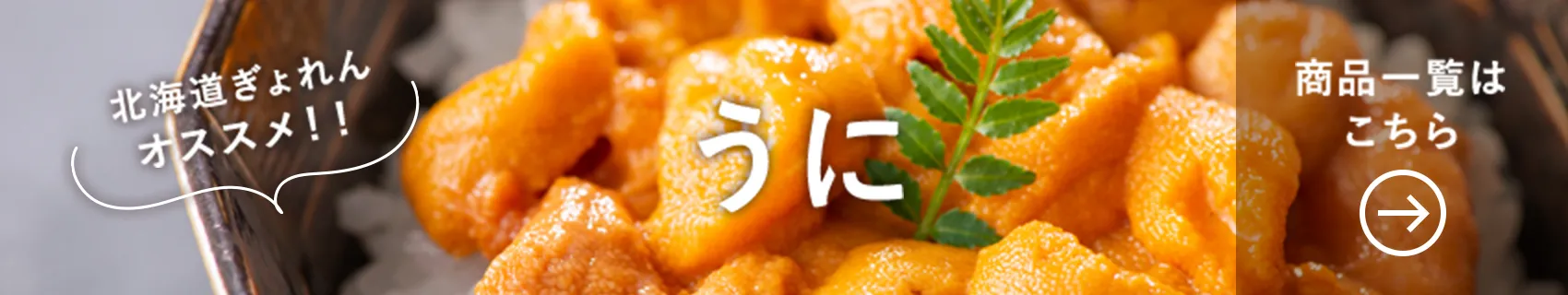北海道ぎょれんオススメ！！ うに・いか 商品一覧はこちら