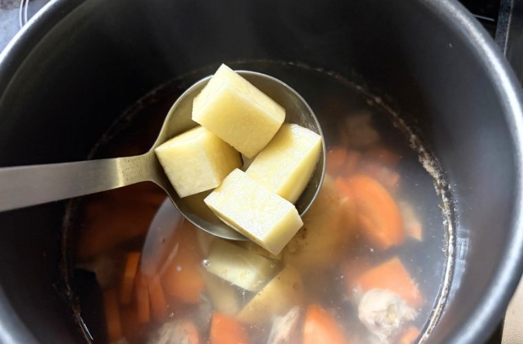野菜を入れる