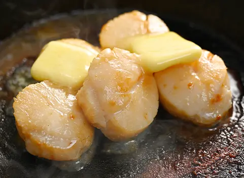 ほたてのバター焼き