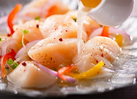 ほたてのカルパッチョ