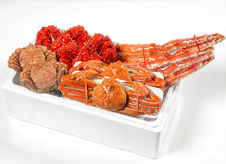 豪華4大がにセット 4.4kg（たらばがに、ずわいがに、毛がに、花咲がに