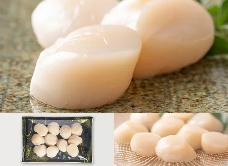 北海道産刺身用ほたて貝柱