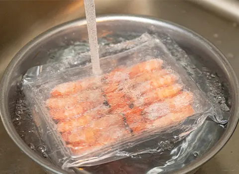 甘エビの解凍方法