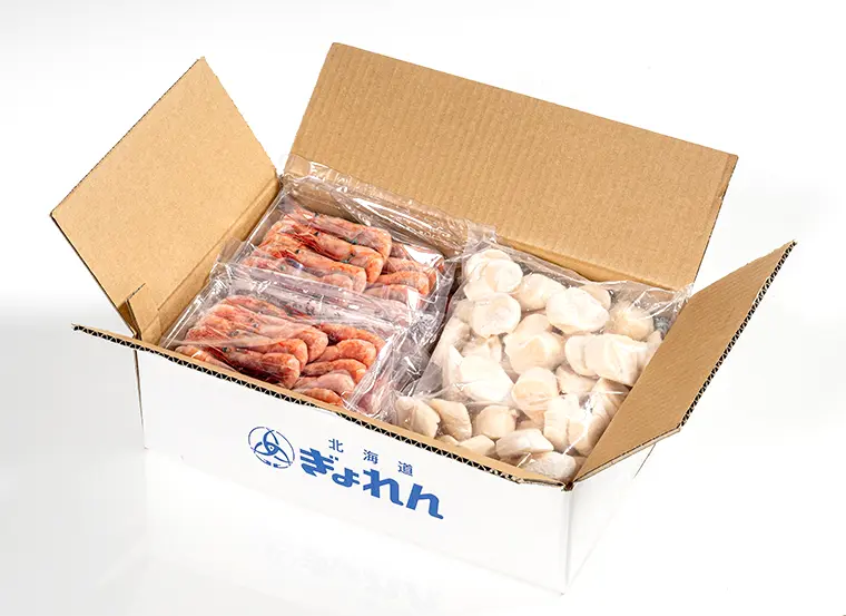 業務用まとめ買い】北海道の刺身・海鮮丼セット（甘えび、ほたて貝柱