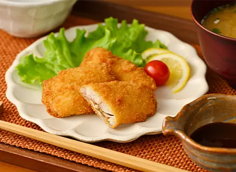 定食のメインとして