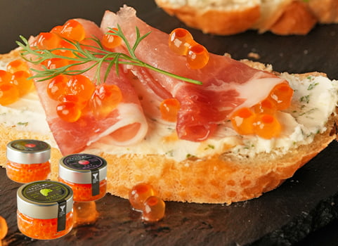 3種のいくらリキュール漬け 240g（鮭いくら：北海道余市産）