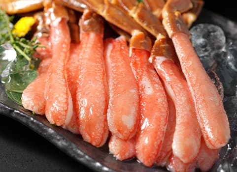 ずわいがに“むき身” 500g／12本入×1袋（生食可・大サイズ）