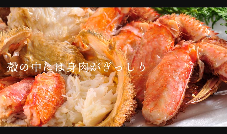 殻の中には身肉がぎっしり
